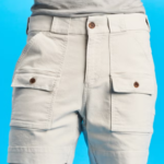Blue Denim Cargo Shorts